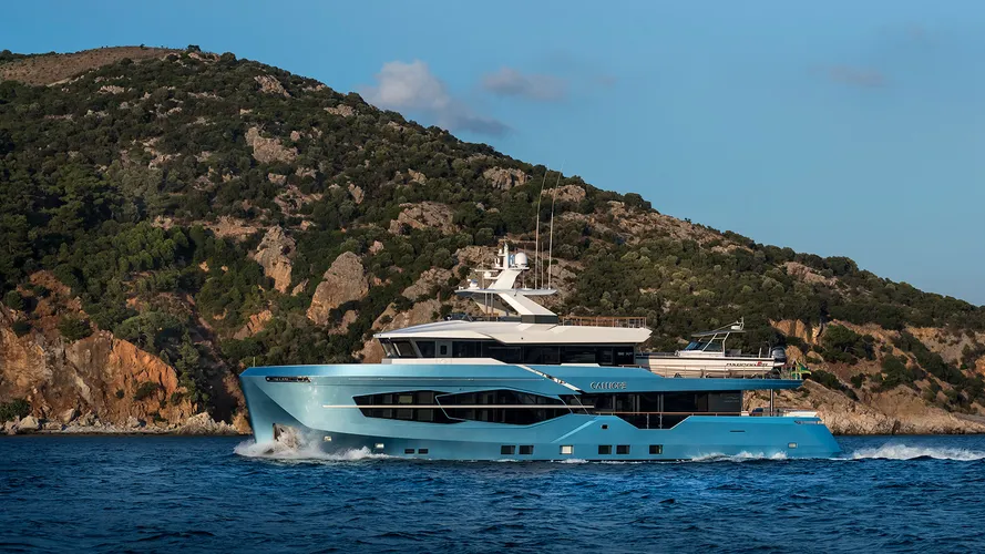 Calliope Layout Persistence yacht (Numarine, 32.5m, 2018)